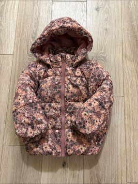 H&M Floral Puffer Jacket